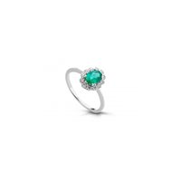 Anneau Lucciole Gioielli Femme in Or blanc Smeraldo 0.29 Ct ANFOXOV/2S - ANFOXOV/2S